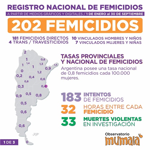 #ENTIEMPOREAL | Violencia de Género: "El dato que incorporamos este año es el de intento de femicidios, que suman en lo que va del año 183" // Victoria Aguirre (Mumalá CABA)