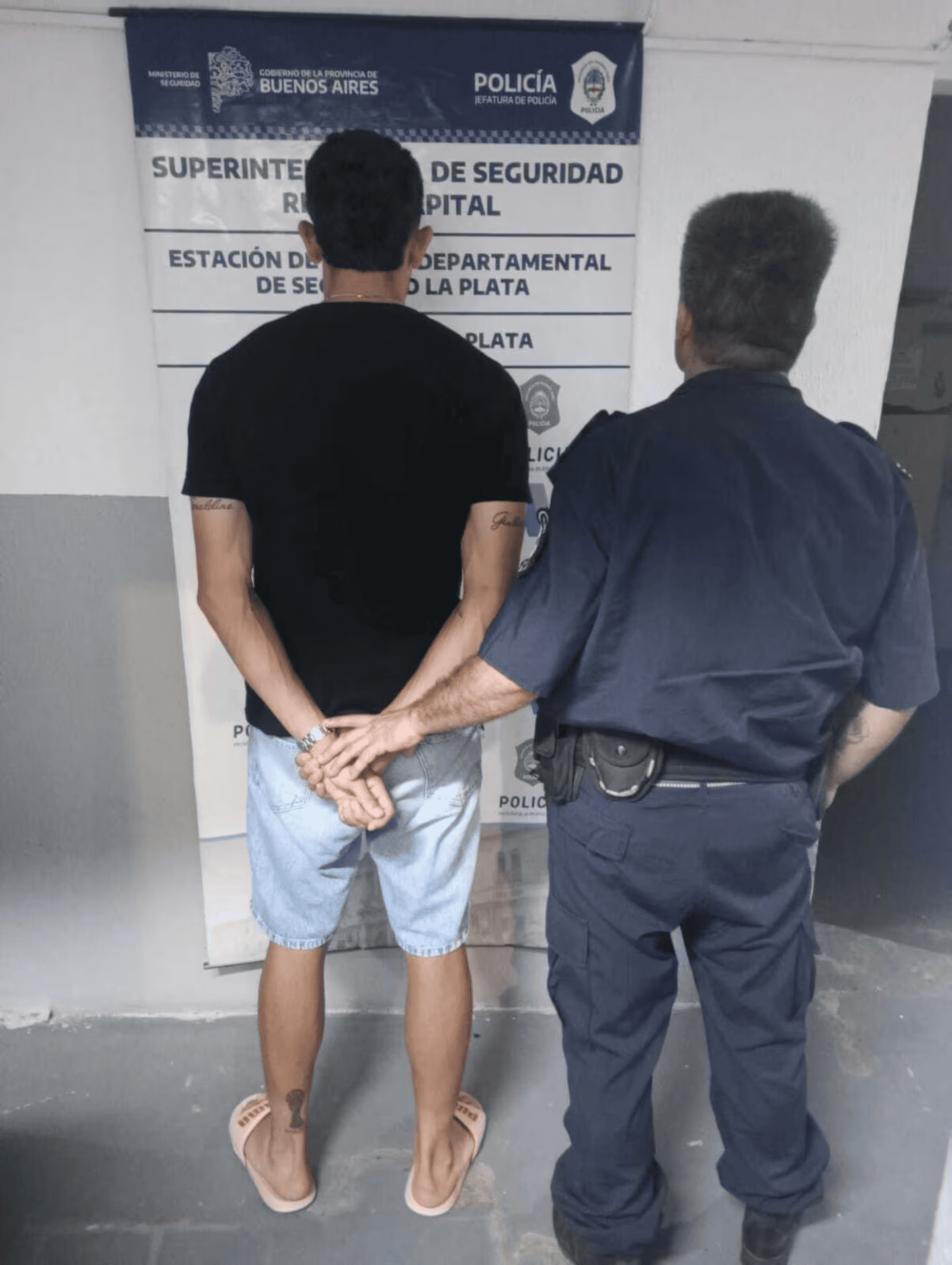 alan sosa futbolista de gimnasia y esgrima la plata detenido foto policia de la provincia de buenos aires BGJVXIO45VEUHKQZM6QPM5MBSQ 1