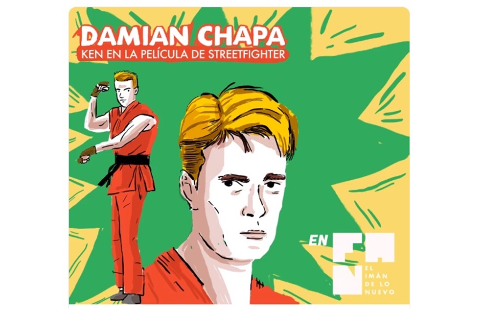Damian Chapa, 'Ken' en la película de Street Fighter, pasó por FAN