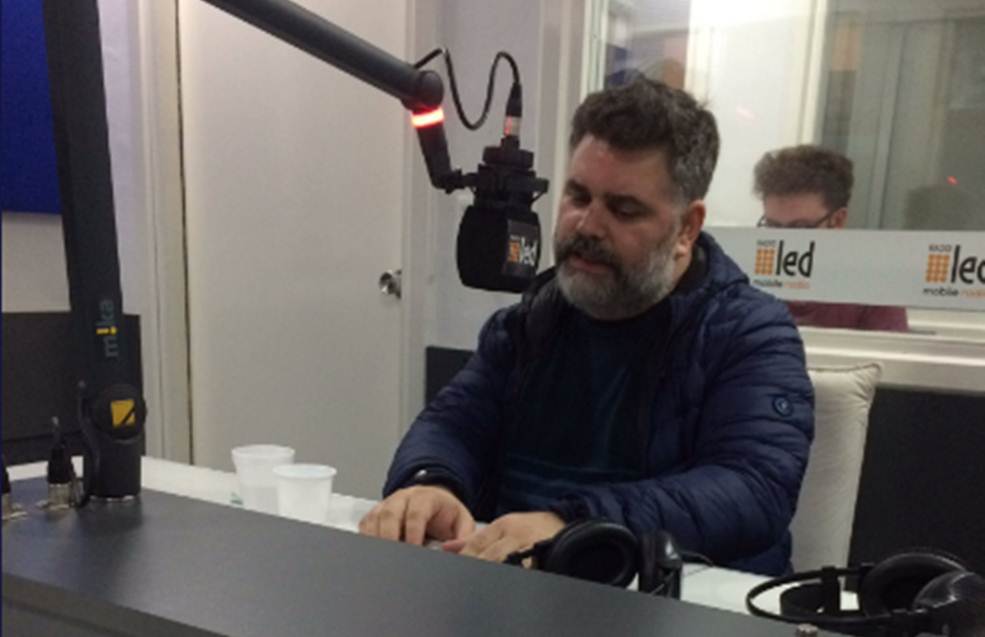 Sebastián De Caro y su nueva novela en Radio Led #FAN
