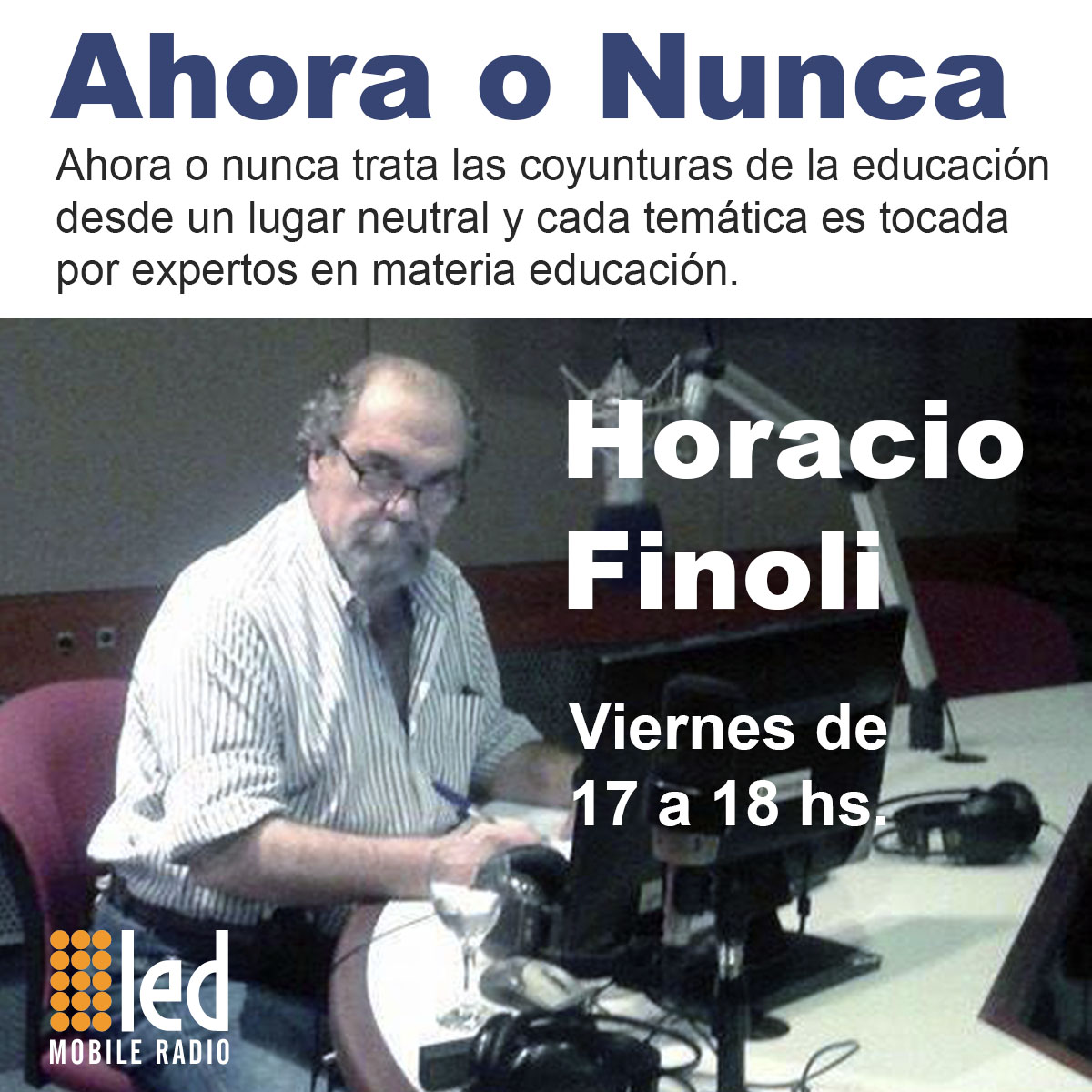 #Podcast Ahora o Nunca 01.06: Alejandro Grimson *Dr Antropología y Alejandro Villar *Dr Cs Sociales