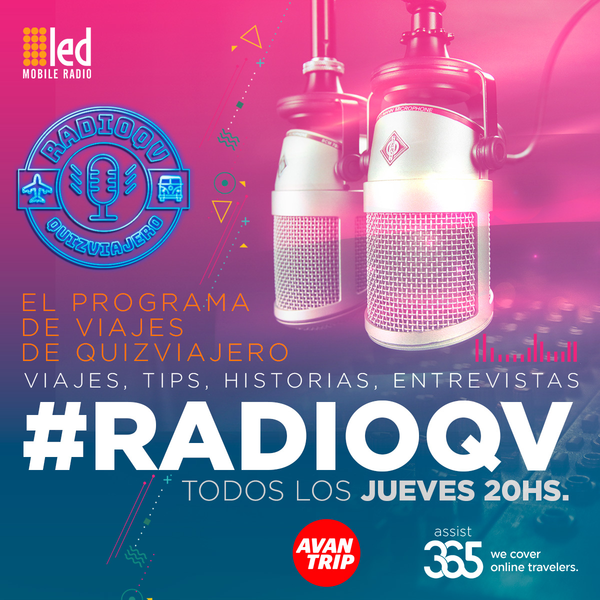 #Podcast Radio QV 05.07: Entrevista con @ViajarOmorir, también @ViajarSiempre @RaspandoelMapa y más!