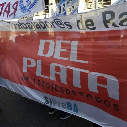 #ControlDeDaños | Conflicto Radio Del Plata: Dieron licencia sin goce a todos sus trabajadores.